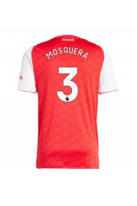 Arsenal Cristhian Mosquera #3 Jalkapallovaatteet Kotipaita 2025-26 Lyhythihainen